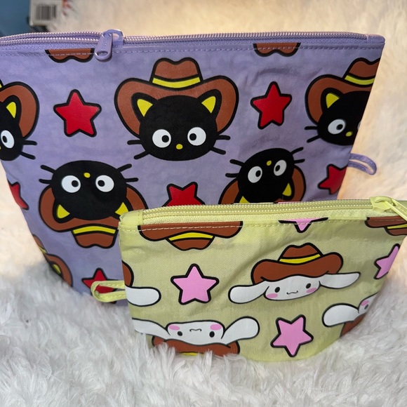 Hello Kitty and Friends x Baggu Go Pouch Set (Western) - Picture 3 of 3